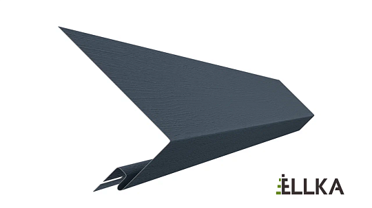 Околооконная планка ELLKA, Графит 160 мм,  10 шт./уп., 3 м