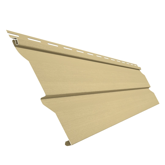 Сайдинг панель ELLKA, Светло-желтый 0,615 м2, 18 шт./уп., 3 м