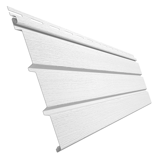 Софит без перфорации ELLKA, Белый 0,86 м2, 12 шт./уп., 3 м