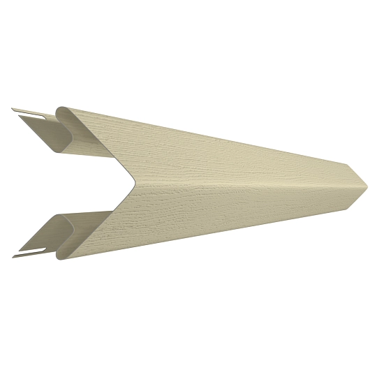 Наружный угол ELLKA, Кремовый, 6 шт./уп., 3 м